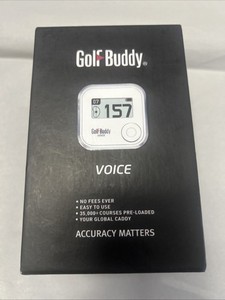 GolfBuddy Voice Talking GPS Rangefinder – 40,000+ Courses – Tested