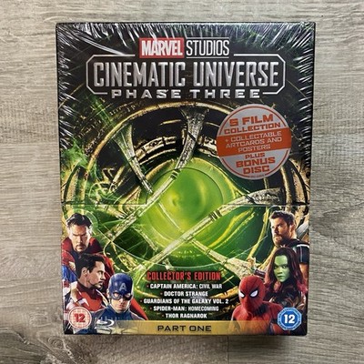 Marvel Studios Cinematic Universe Phase Three - Part One (Blu ray, 2019)    