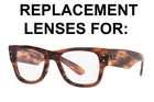 Ray-Ban Mega Wayfarer RX0840 Replacement Lens Reading Glass/Bifocal/Progressive