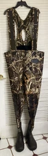 Lacrosse Brush Tuff Alfa Camo Waders 800G Thinsulate Ultra 11 Med. Model: 800002