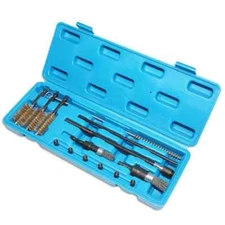 14pc Diesel Common Rail Injector Seat Port Cleaner Auto Engine Maintenance