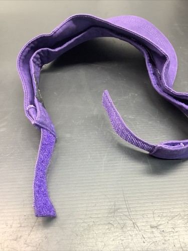 Bronx Zoo Purple Visor Cap Hat Adjustable Jhats , Great! - Picture 7 of 8