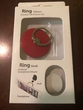 Finger Grip Rotating Smartphone Mobile Ring Holder Stand Car Mount Hook