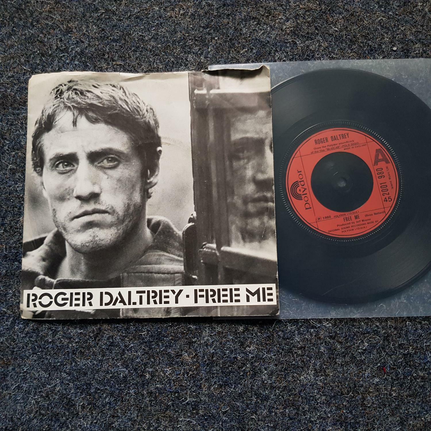 7"" Single Vinyl Roger Daltrey/ The Who - Free me UK