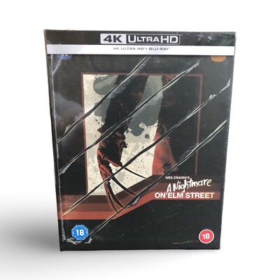 A NIGHTMARE ON ELM STREET 4K UHD + Blu-ray Ultimate Collector s Edition Sealed