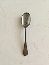 Vintage Stieff Pewter Spoon 4"