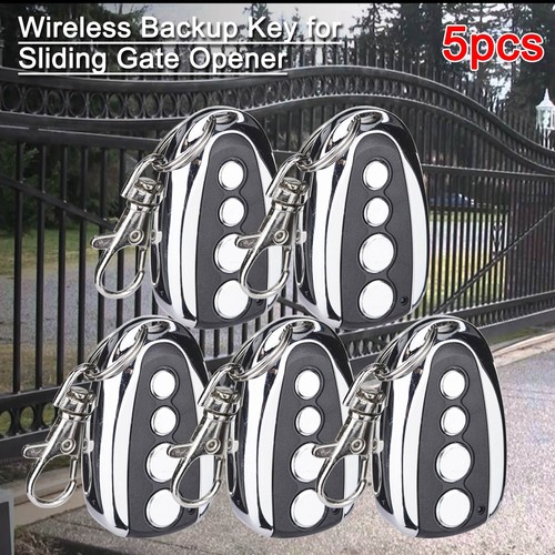 5× Automatic Motor Remote Kit Chain 1400lbs Sliding Electric Gate