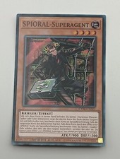 Yu-Gi-Oh! Einzelkarte Spioral-Superagent bespielt