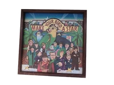 Rare Vintage Bird Painting , Make Your Bird A Star