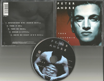 PETER ANDRE Mysterious Girl 5TRX w/ 3 UNRELASED & MIX & EDIT CD Single USA Selle