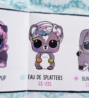 LOL Surprise Glitter Color Change Surprise PETS Eau De Splatters (NEW OPENED) 