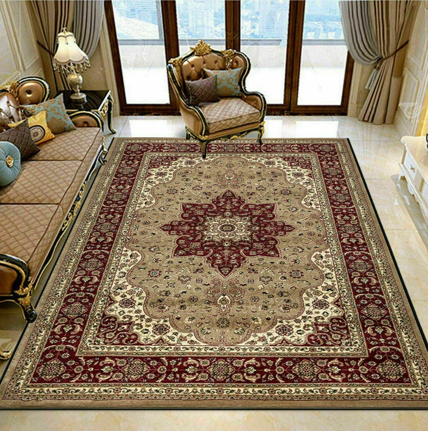 Hard wearing rug in high traffic area