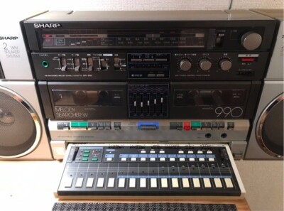 SHARP シャープ MELODY SEARCHER W ラジカセ MR-990 SHARP シャープ