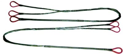 NEW PREMIUM CENTERPOINT SNIPER 370  CAMO CROSSBOW yoke  CABLE SET (2)    23.4''