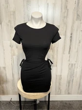 Black mini Bodycon dress