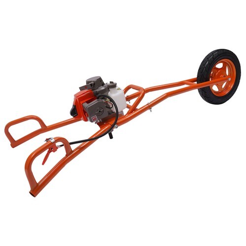 11" Bit Post Hole Digger Gas Powered 63cc 3hp Hand Push Earth Auger Ground Drill - Picture 7 of 13