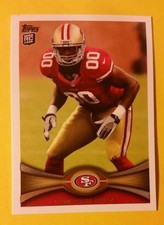 CAM JOHNSON * RC ROOKIE #414 SAN FRANCISCO 49ers - VIRGINIA * 2012 TOPPS NFL