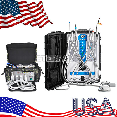 Portable Delivery Unit Bag/Unit+Air Compressor Curing Light Ultrasonic Scales