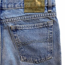 Vintage Bugle Boy 750 Men's Blue Jeans Relaxed Fit Denim Size 31/27 tag 30/26 