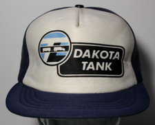 1980s Vintage Dakota Tank Oil Tanker Transport SNAPBACK TRUCKER HAT MADE IN USA