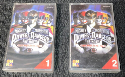 MC Power Rangers The Movie Folge 1 + 2 Mighty Morphin OHHA 1995 extremst rar