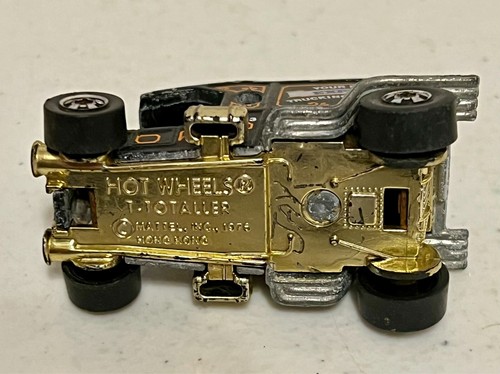 Mattel Hot Wheels Blackwalls 1976 T-TOTALLER Black & Blackwall Jaguar XJ5 1977 - Picture 6 of 11