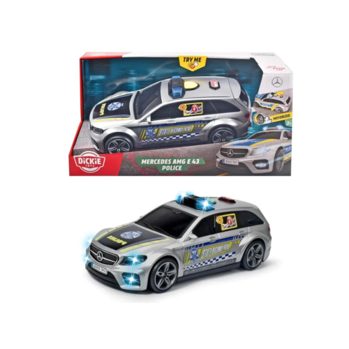 Dickie Toys Collectible Mercedes AMG E43 Police Car 30cm Ages 3 Years and Up - Picture 1 of 1