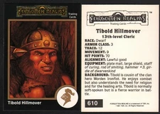 1991 TSR AD&D Gold Border Brom Art Card #610 Dungeons & Dragons Forgotten Realms
