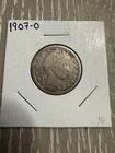 Barber Quarter 1907  O