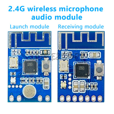 2.4G Wireless Microphone Audio Signal Transmitting Module Receiving Module
