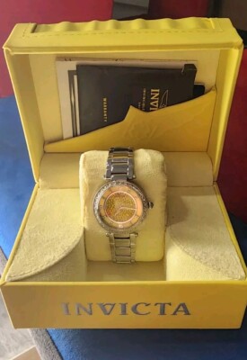 INVICTA Womens Watch Yellow New With Tags and Box | eBay display picture 2