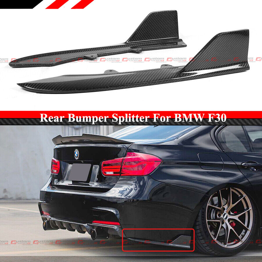 Without AHK BMW Genuine M for M rear diffusor Skirts Bmw 3 E46 4-Cyl 