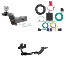 CURT Class 3 Tow Package Trailer Hitch, Wiring, Ball Mount - 13650, 56329, 45152