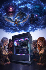 AMD RYZEN 7 9850X3D Gaming PC - NVIDIA RTX 5090 - 32GB DDR5 RAM+4TB SSD+WiFi 7!