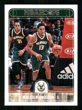 2017-18 Hoops #12 Malcolm Brogdon Milwaukee Bucks 66939