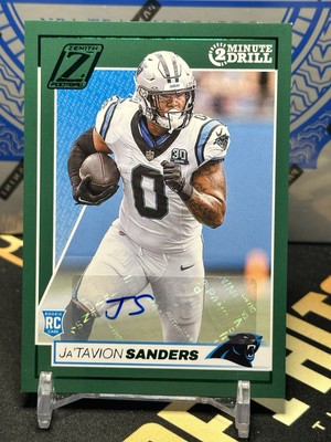 2024 Panini Zenith NFL #144 Ja'Tavion Sanders Rookie 2-Minute