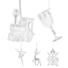 Crystal Christmas Ornaments Transparent Acrylic Home Decor Crystal Tree Ornament