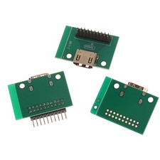Kompatibel mit HDMI 19Pin Test Socket Jack Adapter Test Board mit PCB -Karte 