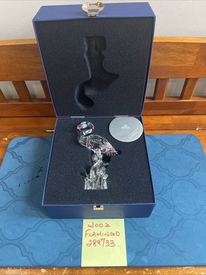 Swarovski 2002 Flamingo 289733 in original Box. | eBay