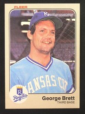 1983 Fleer George Brett #108