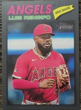 Luis Rengifo - 2026 Topps Heritage Dark Grey Border #149 Angels