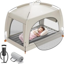 Inflatable Toddler Travel Bed Tent – Lightweight Air Mattress Kids 3+ RRP £46