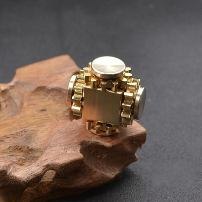 Lightweight Smooth Quiet Long-Lasting Vibrant Sleek Stress-Relief Fidget Spinner