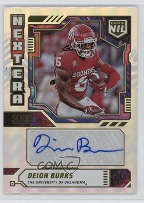 2025 Score Next Era NIL Deion Burks #NEN-DBU Auto 0o3f