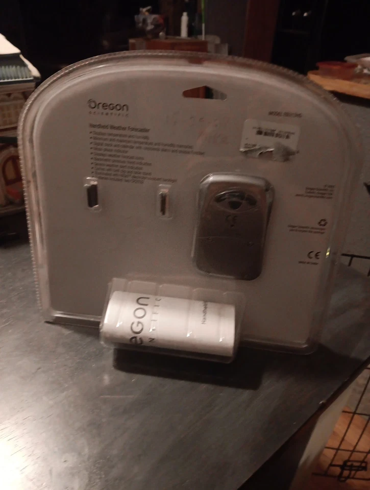 Oregon Scientific Personal Weather Forecaster # EB313HG New Factory Sealed - Image 2 of 3