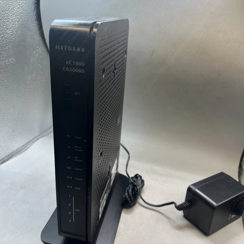 NETGEAR C6300BD AC1900 DOCSIS 3.0 Cable Modem Wi-Fi Router Comcast Cox Xfinity - Image 2 of 4