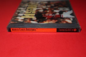 WORLD CLASS BASEBALL FOR TURBOGRAFX-16 TG16 IN CASE WITH INSTRUCTIONS!