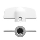 Llhhs 2Pcs Window Crank Handle Replacement for Andersen Crank Handle, 3/8" T-...