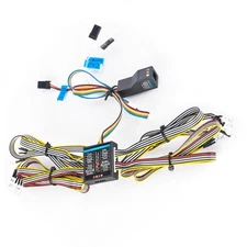 DIY 3-5mm 14-Light Analog Control Linkage LED Light Group For 1:10 1:8 RC Car