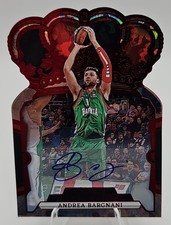 2023-24 Panini Crown Royale Euroleague Andrea Bargnani Auto Crystal Red /99
